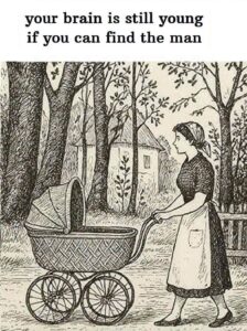 Only Young Eyes Can See the Man in This Picture!