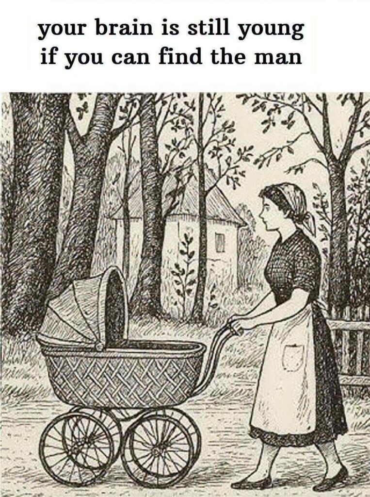 Only Young Eyes Can See the Man in This Picture!