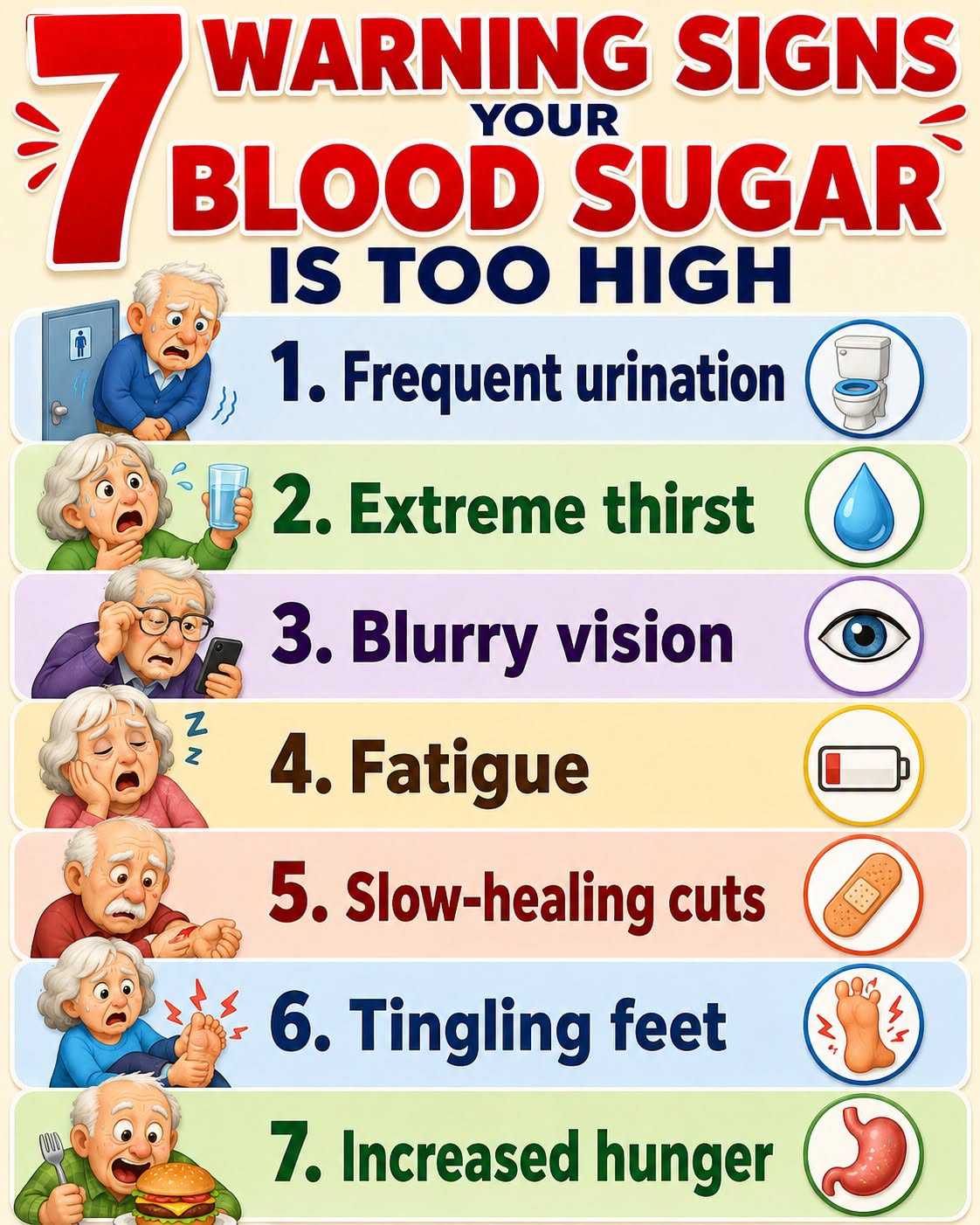 13 Warning Signs of High Blood Sugar and 9 Ways to Take Control of Your Health