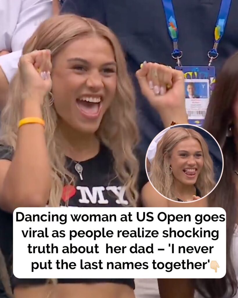 Woman dancing at US Open goes viral – now people are learning who her dad is