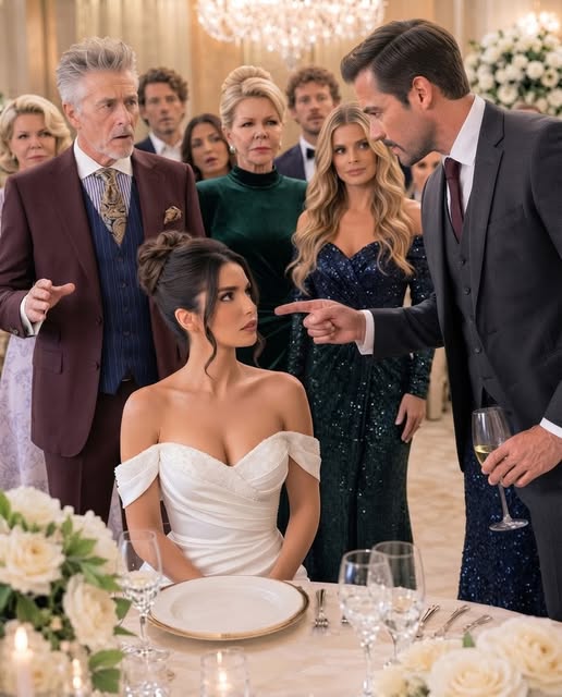 At my sister-in-law’s wedding, my husband stopped the waitress and said, “Don’t give her any food. She isn’t part of the family.” With almost 200 guests watching, he m0cked me and left me sitting alone in front of an empty plate.