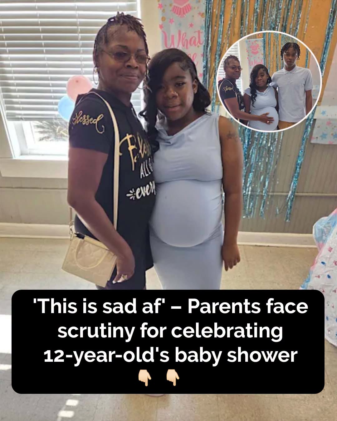 Baby shower photos cause major backlash online