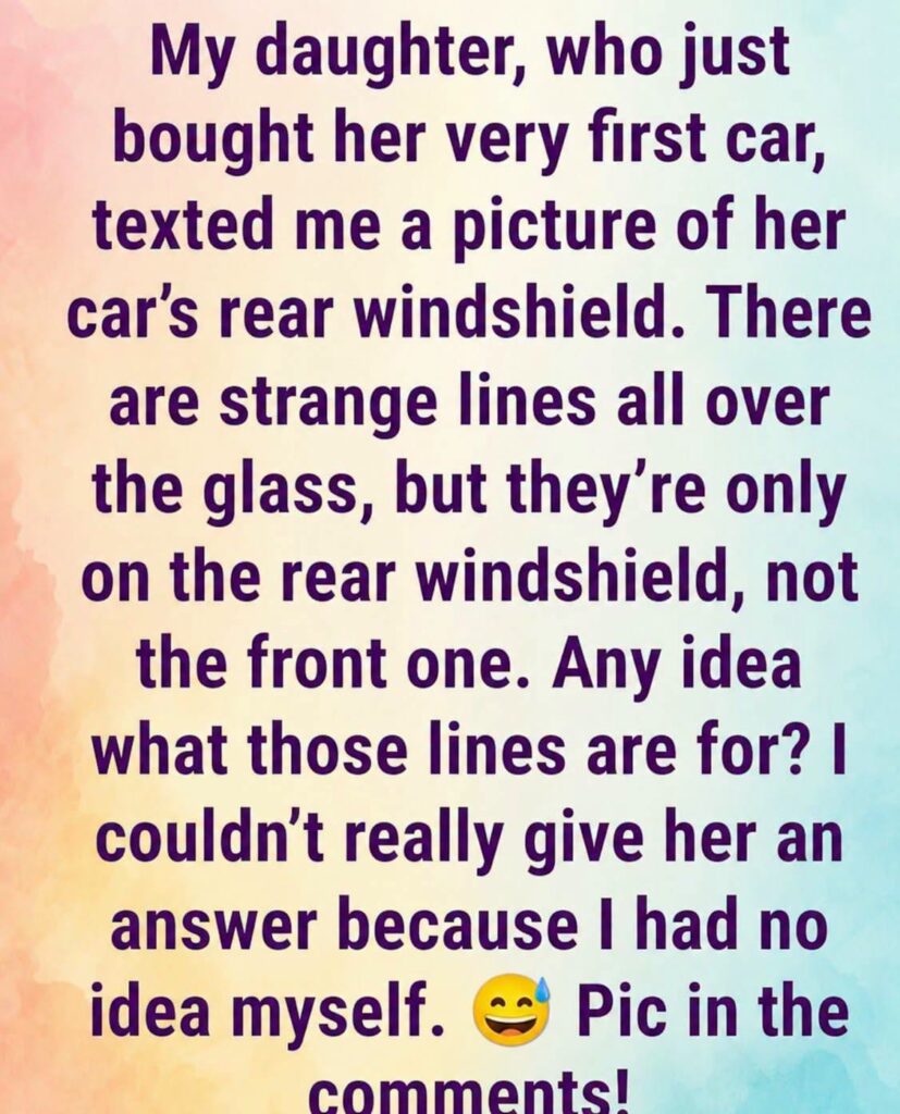 Ever Wondered What Those Lines On Your Rear Windshield Actually Do?