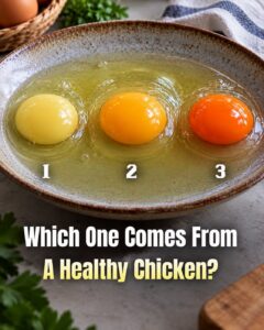Which Egg Is From The Healthiest Chicken? Choose 1, 2, Or 3 Before Seeing The Answer! 🥚👇