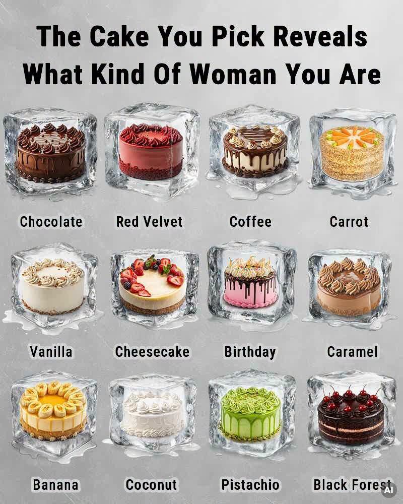 The Cake You Pick Reveals What Kind Of Woman You Are