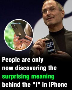 People are only now discovering the surprising meaning behind the ‘I’ in iPhone