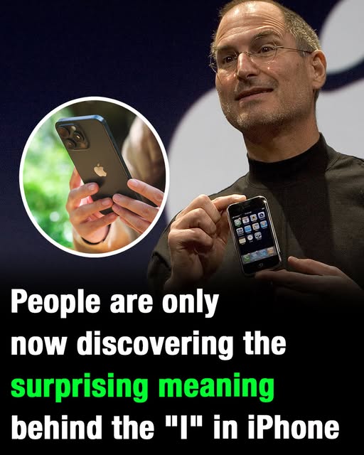 People are only now discovering the surprising meaning behind the ‘I’ in iPhone