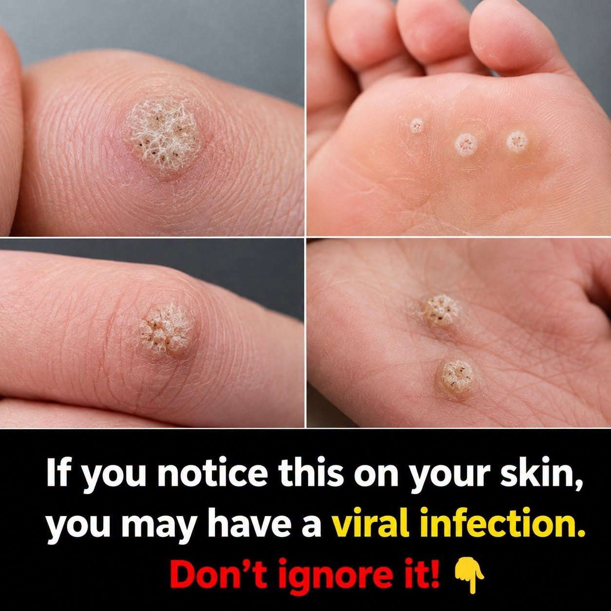 6 Types of Warts (Signs, Symptoms, Home Remedies, and Treatment)