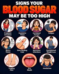 13 Warning Signs of High Blood Sugar and 9 Ways to Take Control of Your Health