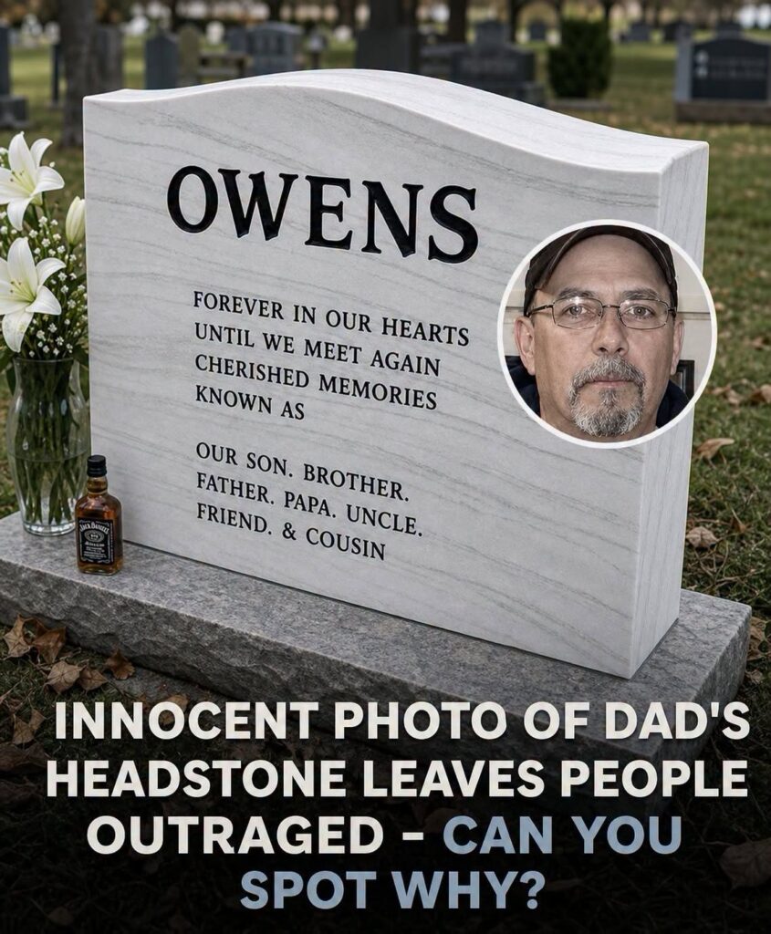 This Ordinary-Looking Headstone Has People Outraged