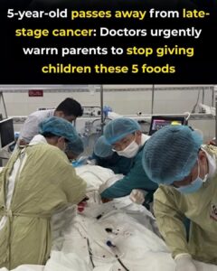 Stop feeding your children these 5 foods immediately.