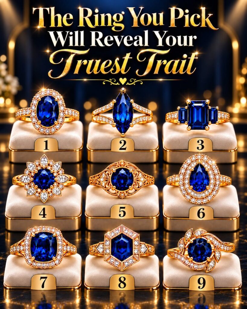 Pick a Ring and Discover the Personality Trait That Defines You Most