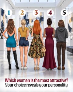 Choose the Most Attractive Woman—Your Answer May Reveal More About You Than You Think