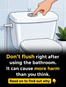 Why Its So Important Not To Flush The Toilet After Every Trip