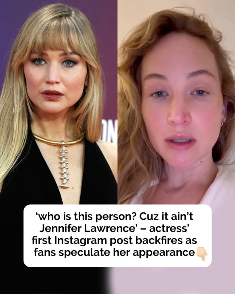 Jennifer Lawrence joins Instagram and fans react to her first post