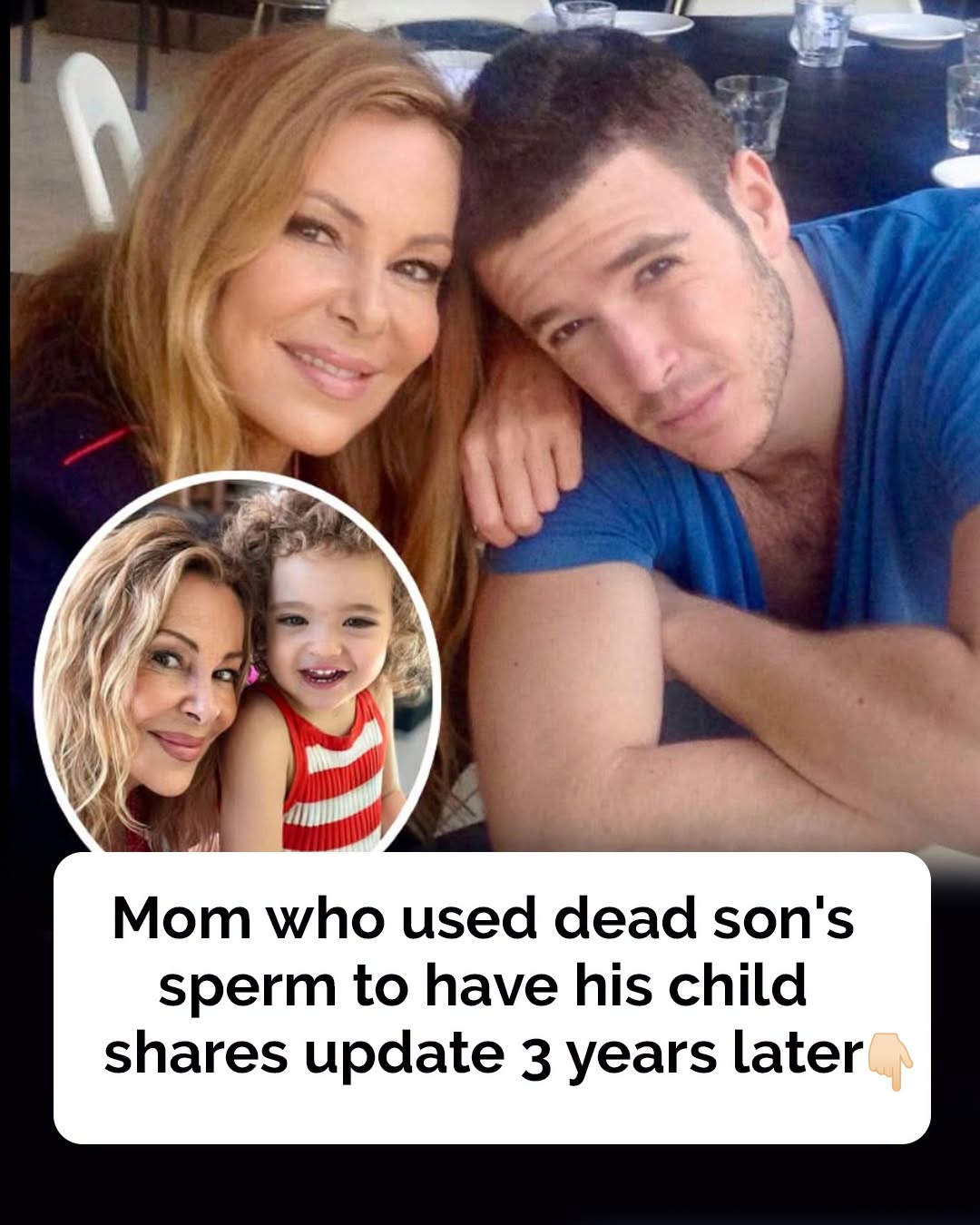 Mom who used her dead son’s sperm to have his child shares update 3 years later