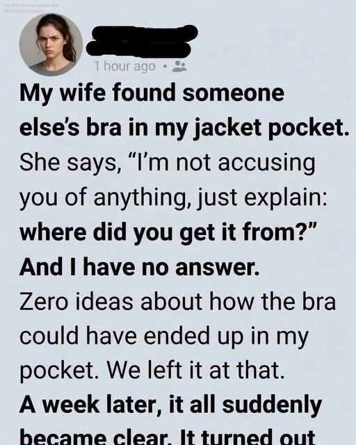 Wife Found A Strange Bra, And One Mistake Nearly Destroyed Marriage