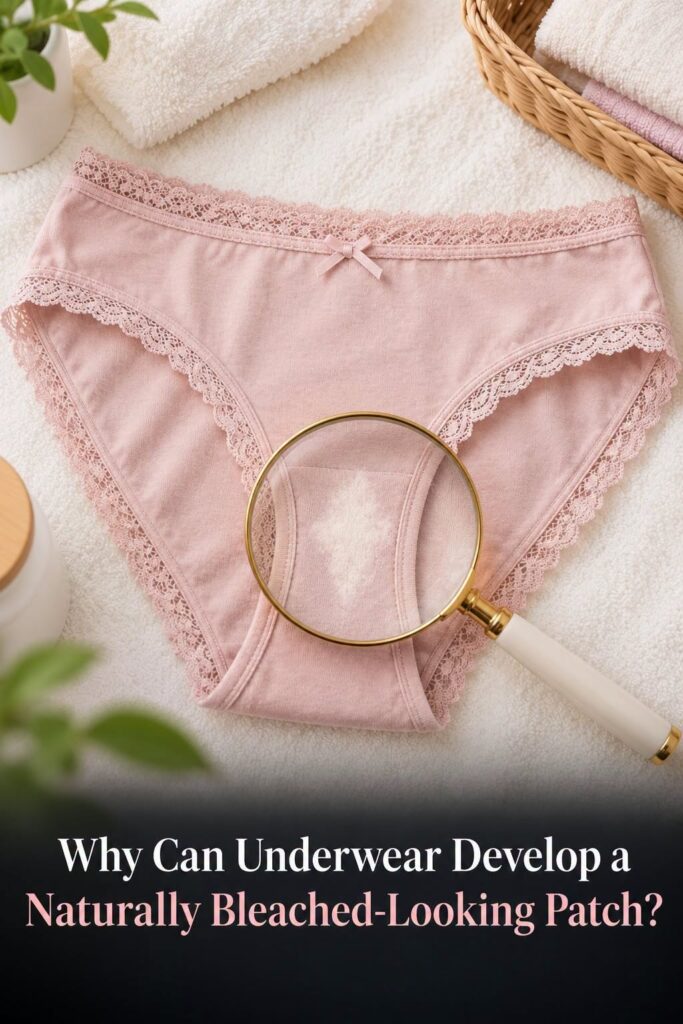 If You Find A “Bleach” Patch On Your Underwear, You’d Better Know What It Means