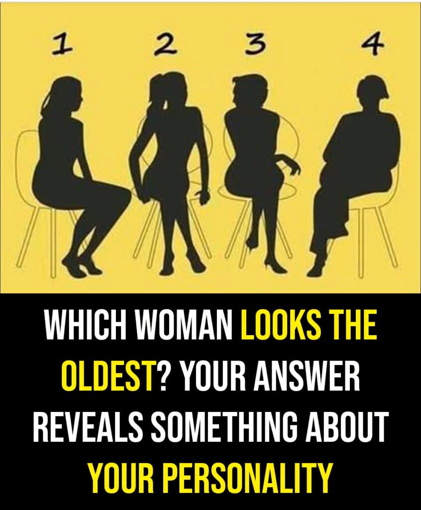 Which woman looks oldest? Personality test says it can uncover your real character