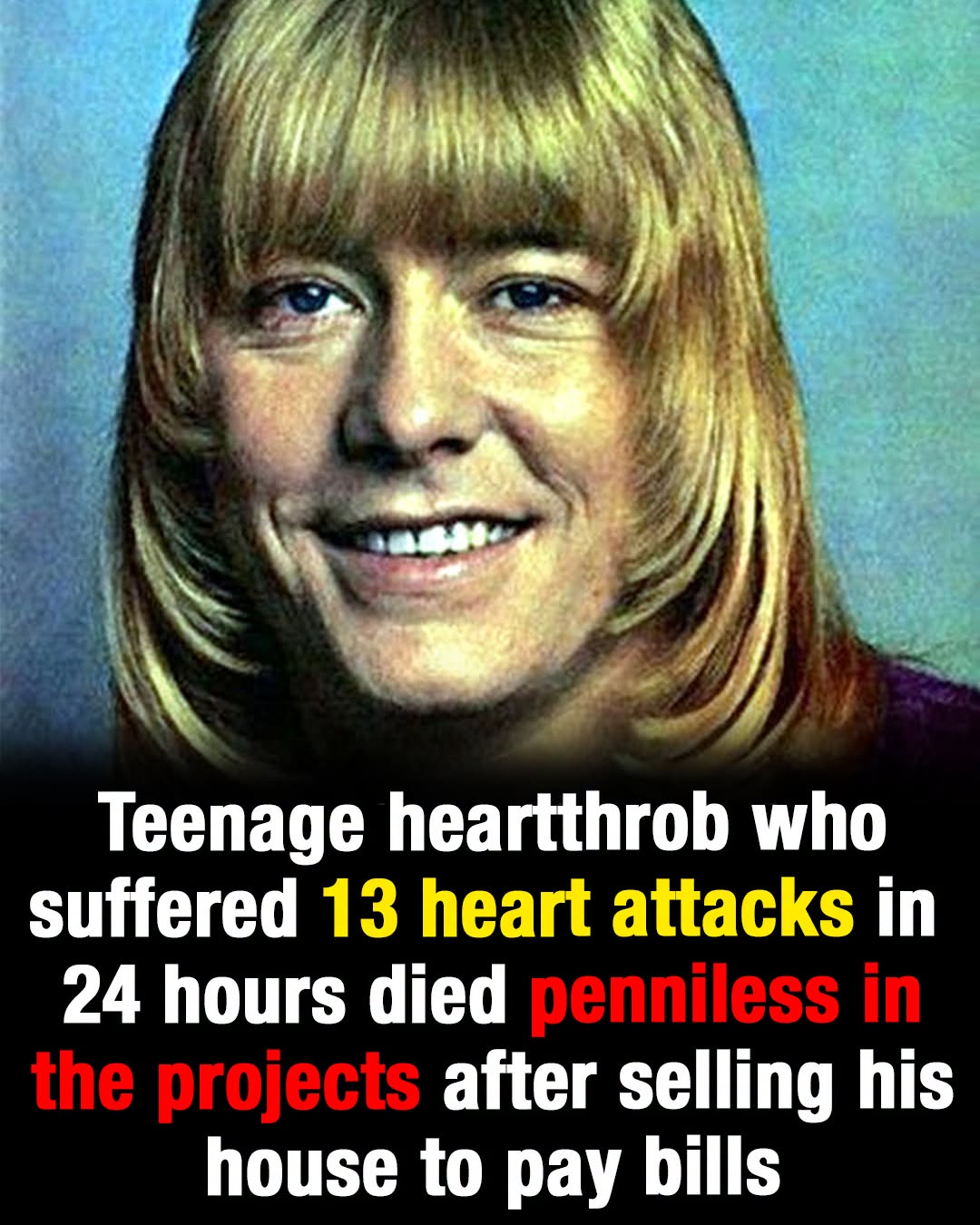 From millionaire heartthrob to tragic end: The sad story of Brian Connolly