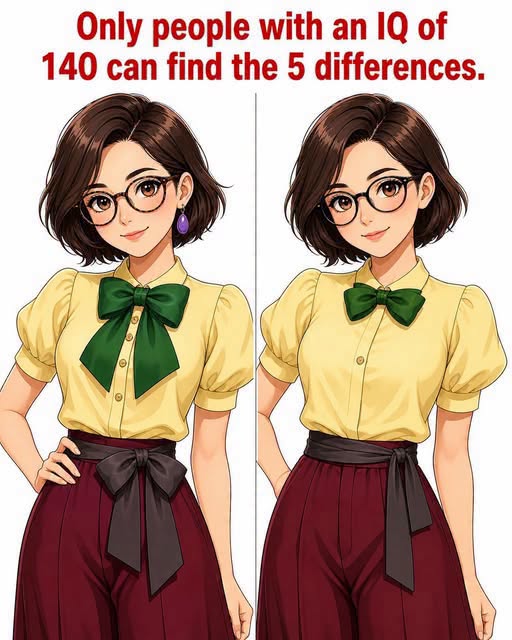 Find the 14 Differences Puzzle – Only 1% Can Spot Them All