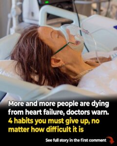 Doctors Warn: These 4 Habits Are Causing More People to Die From Heart Failure