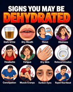 13 Health Issues Caused By Lack Of Water in Your Body