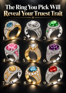 The Ring You Pick Will Reveal Your Truest Personality Trait