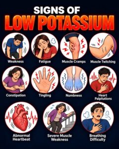 Potassium Deficiency – Causes, Symptoms and What To Do