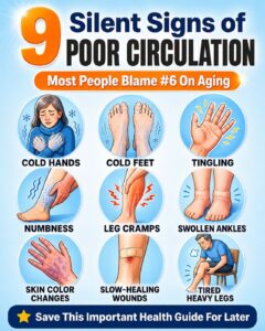 16 Warning Signs of Poor Blood Circulation and How to Treat It