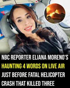 NBC reporter’s harrowing final words before fatal helicopter crash that killed three