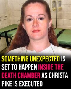 Something unexpected is set to happen inside the death chamber as Christa Pike is executed