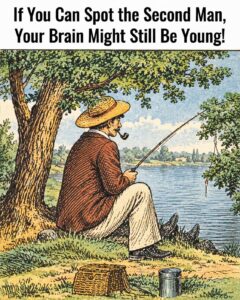 If You Can Spot the Second Man, Your Brain Might Still Be Young!