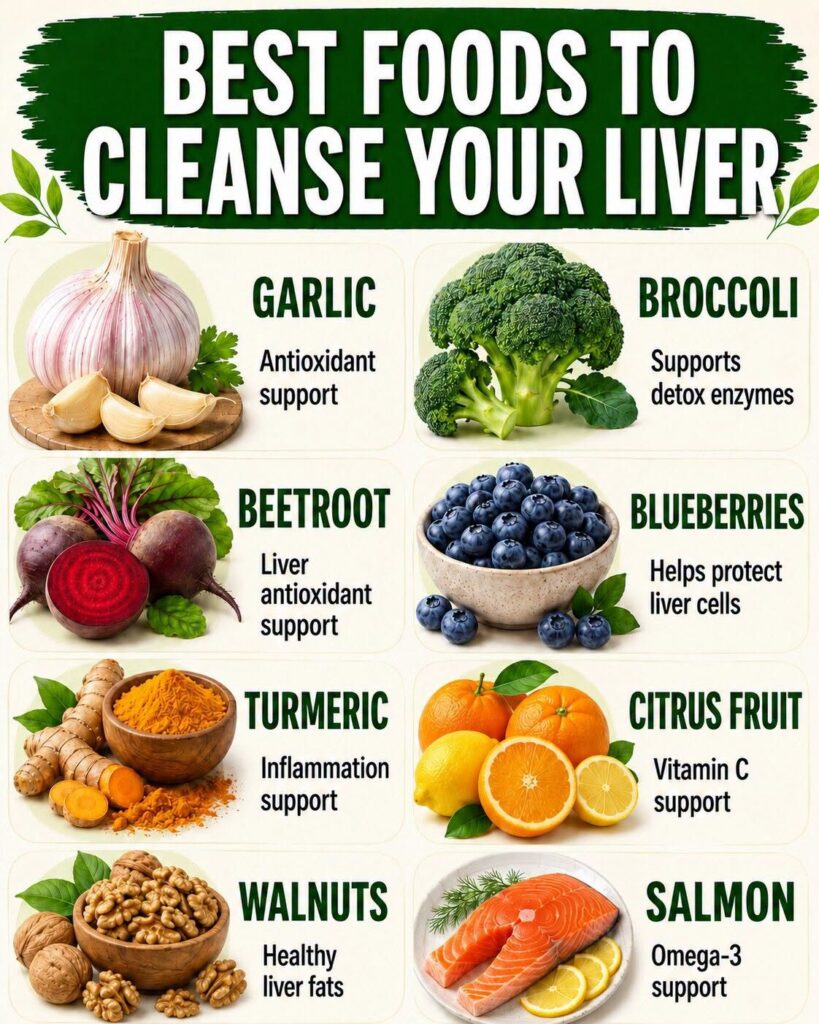 The Best Scientifically Proven Foods to Cleanse Your Liver