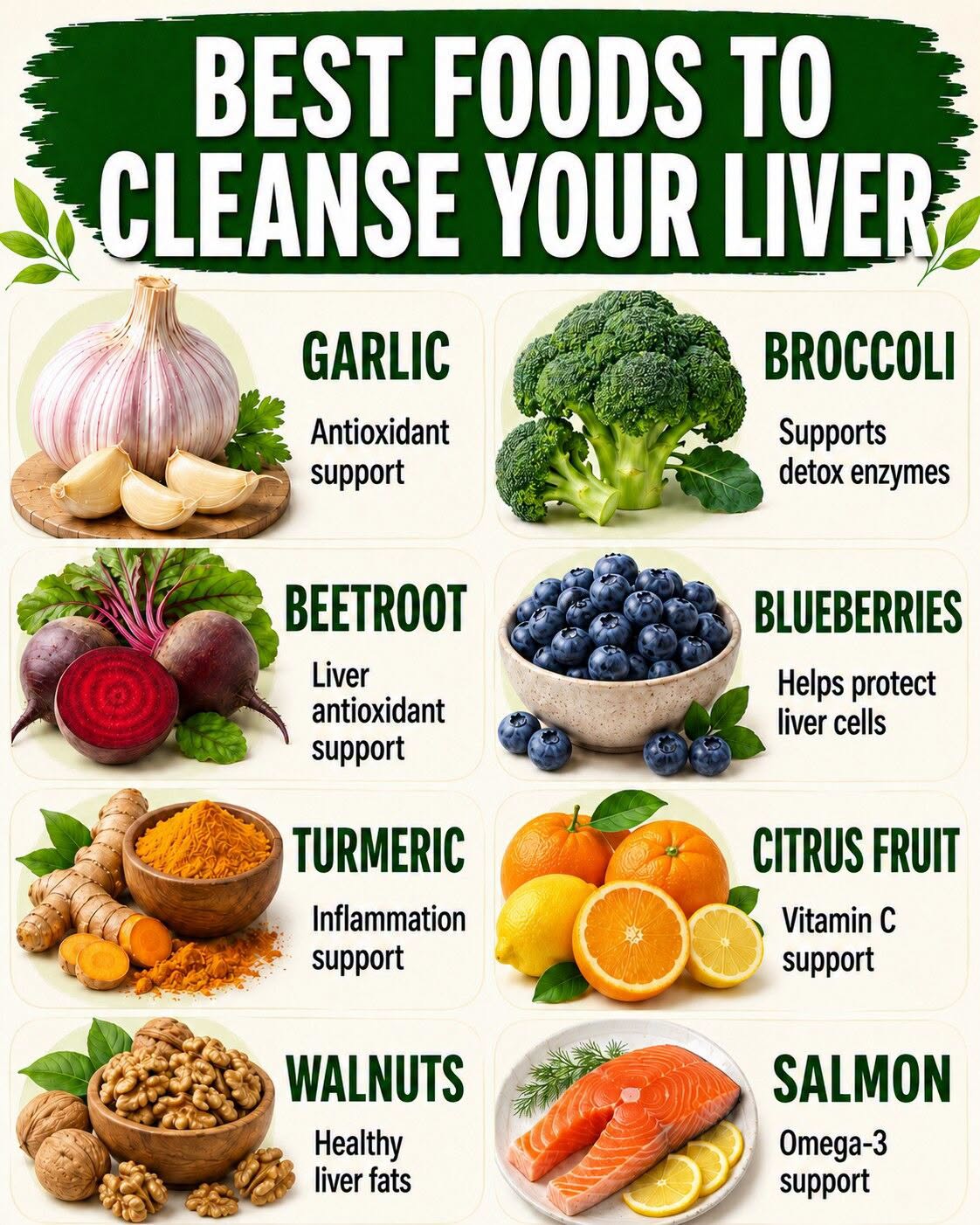 The Best Scientifically Proven Foods to Cleanse Your Liver