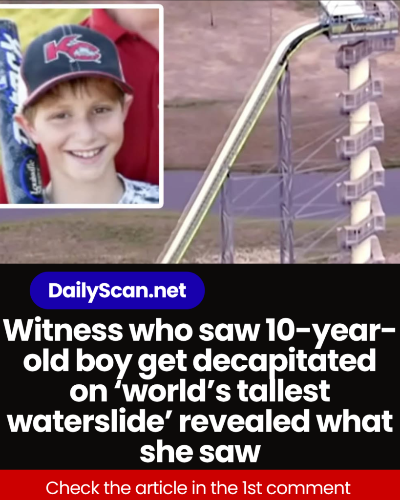 Witness who saw 10-year-old boy get decapitated on ‘world’s tallest waterslide’ revealed what she saw