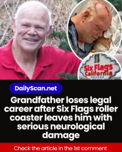 Grandfather loses legal career after Six Flags roller coaster leaves him with serious neurological damage