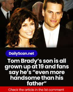 Tom Brady’s son is all grown up at 19 and fans say he’s “even more handsome than his father”