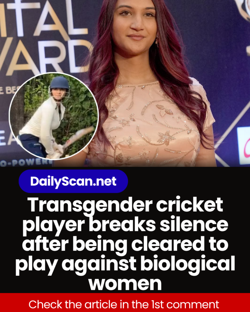 Transgender cricket player breaks silence after being cleared to play against biological women