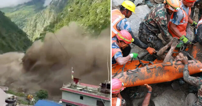 Two men pulled alive from Nepal tunnel 9 days after flood – rescuers share what they heard inside