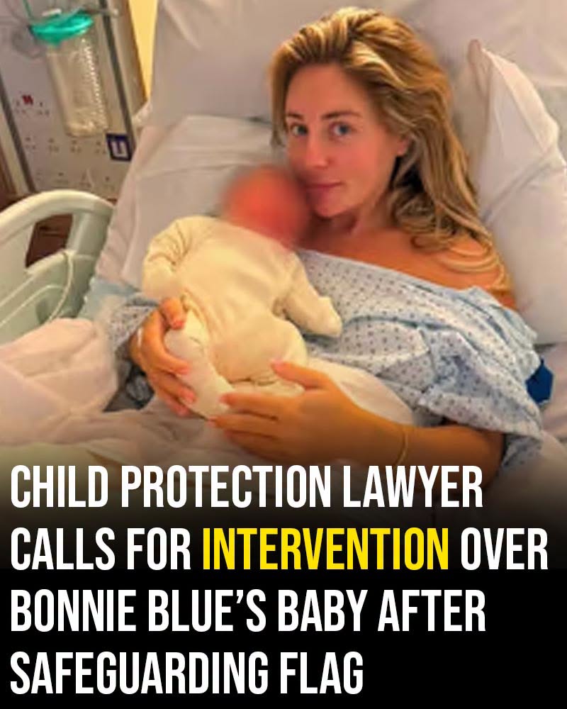 Lawyer sounds alarm over Bonnie Blue’s newborn being pulled into her online world