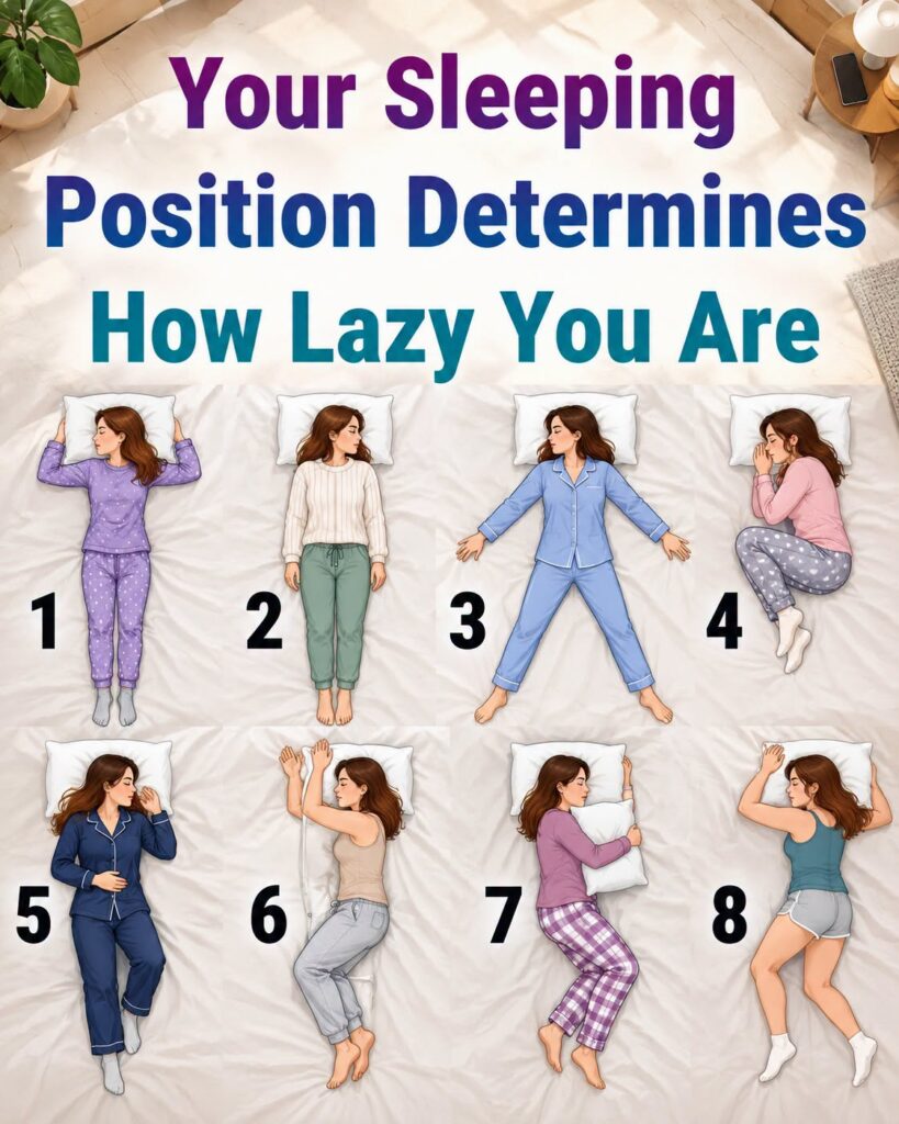 Your Sleeping Position Determines How Lazy You Are