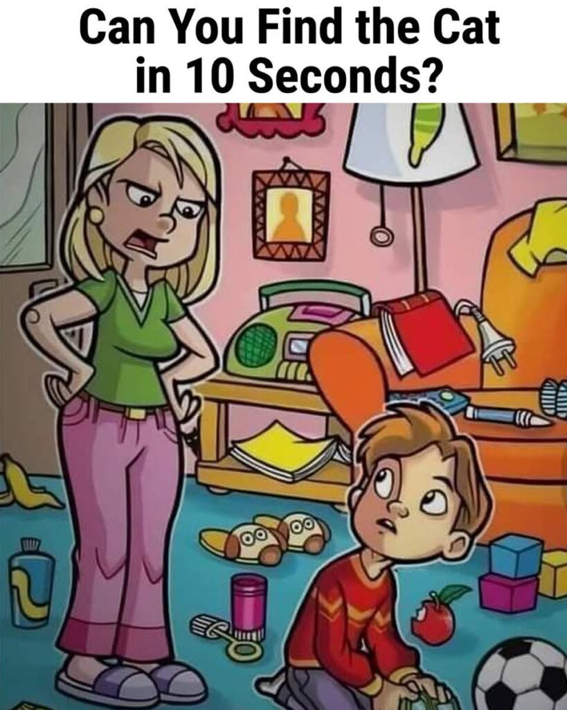 Can You Find the Cat in 10 Seconds?