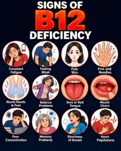 Warning Symptoms of Vitamin B12 Deficiency and How to Fix It