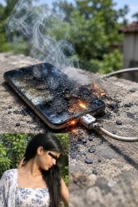 Warning never put the charger like this po… see more
