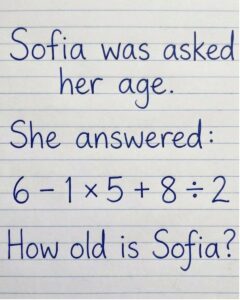 How Old Is Sofia?