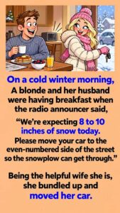 On a freezing cold winter morning