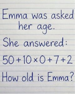 How Old Is Emma?