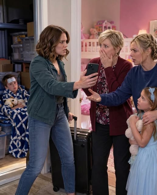 Three months before I was supposed to return, I came home and found my feverish son sleeping in the storage room while my niece had taken over his bedroom—but one tap in my banking app showed just how badly they had miscalculated…