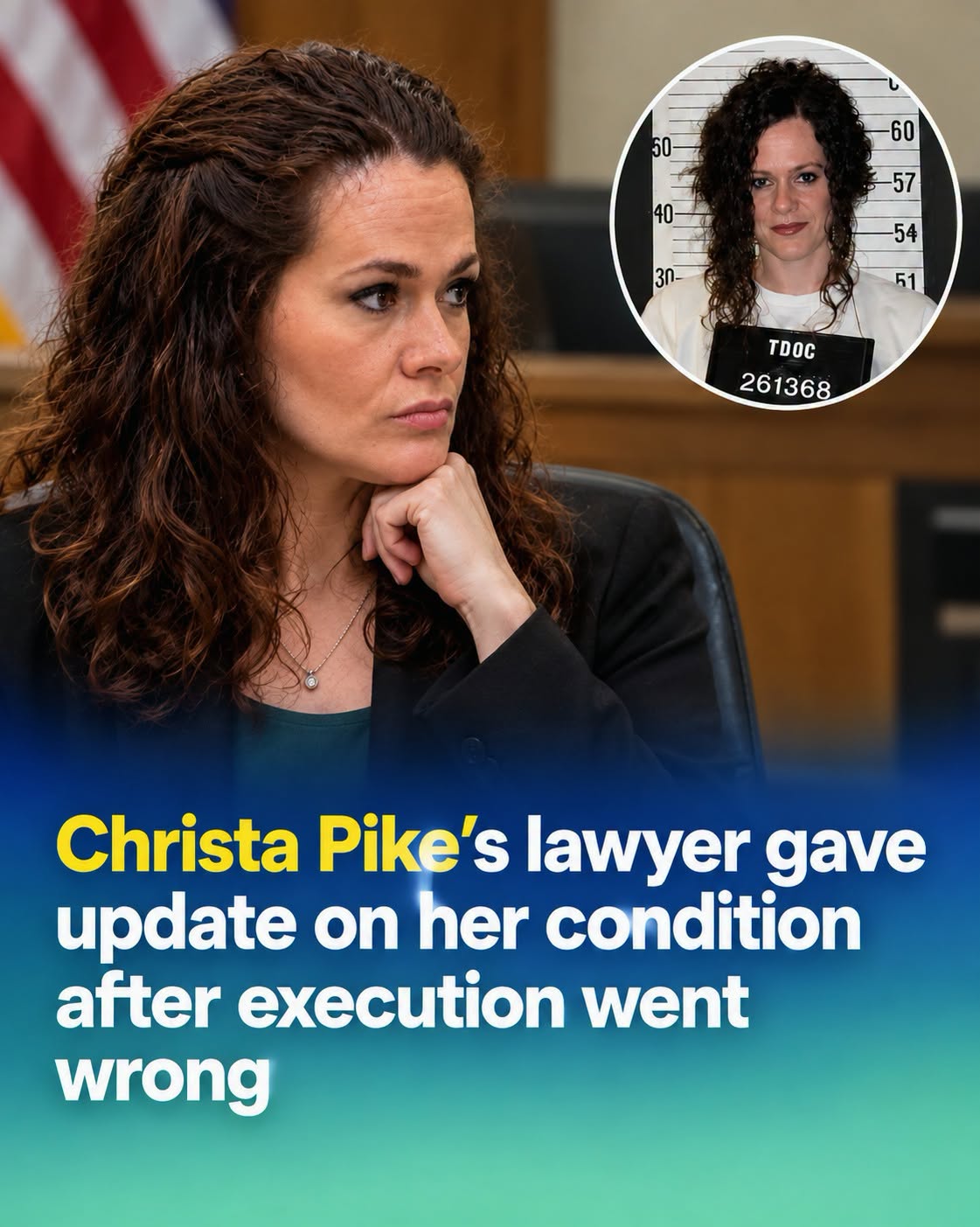 Christa Pike’s lawyer shares update on her condition following botched execution